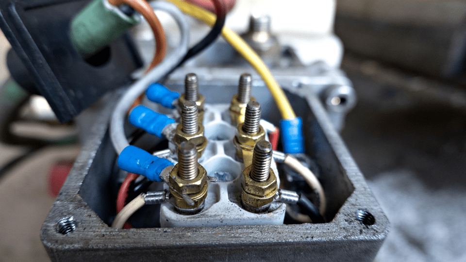 conexión motor electrico