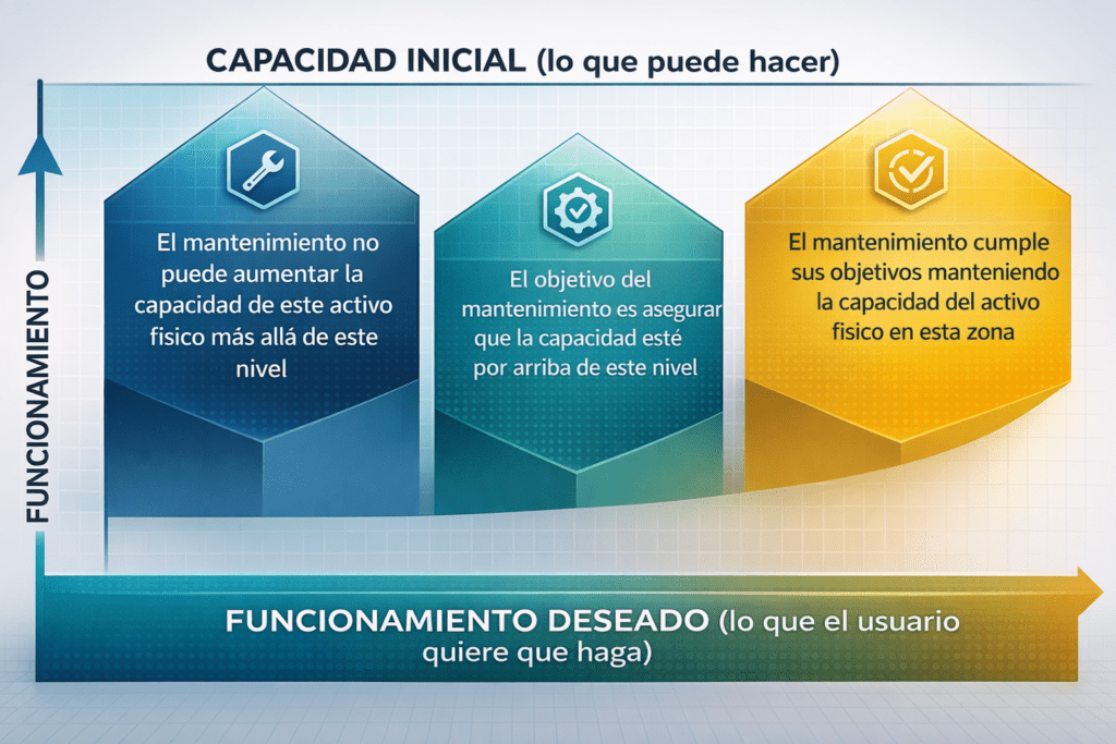 Funcionamiento deseado de un activo