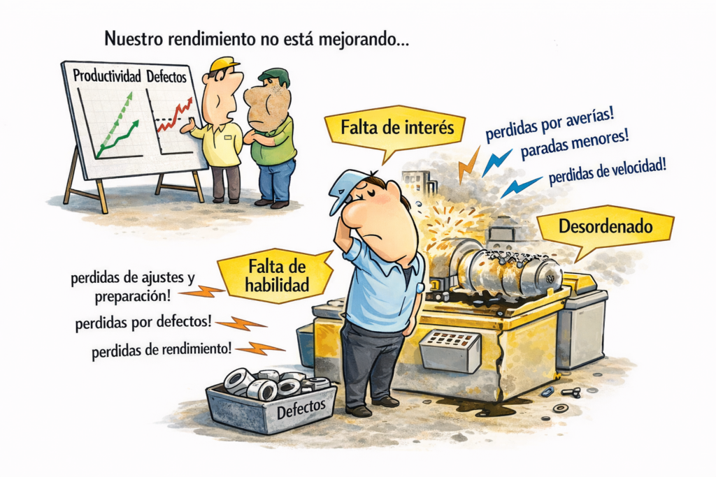 Desinteres por parte de los operadores