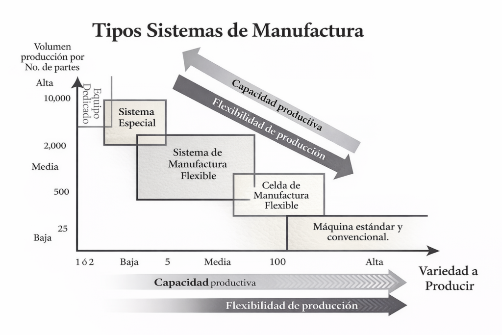 Tipos de Sistemas de Manufactura